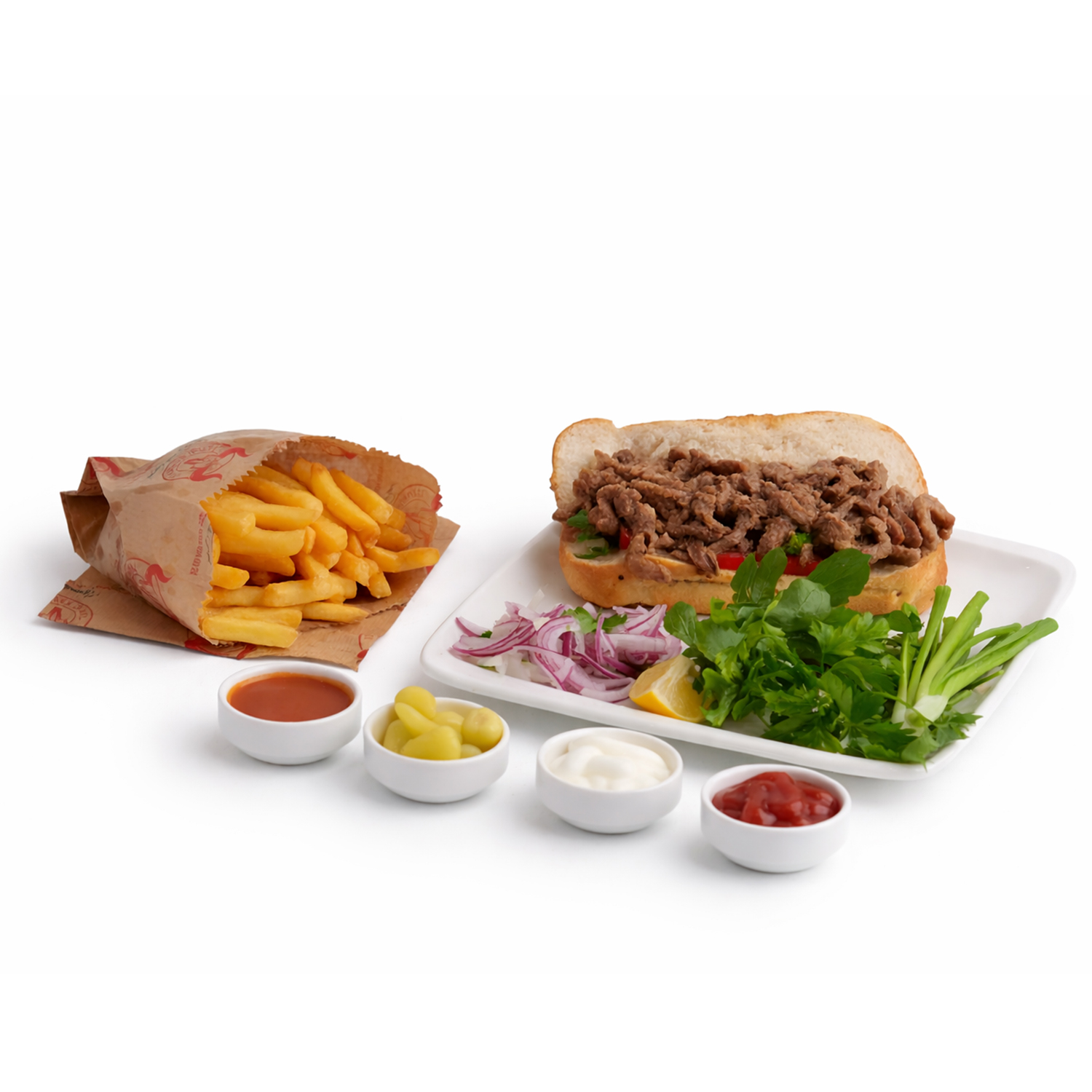 Ekmek Arası Kavurma Menü 1